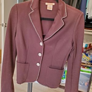 Rhinestone waist coat